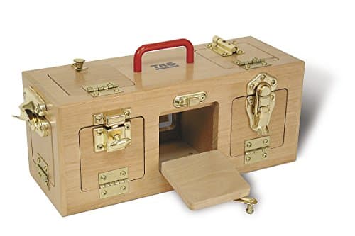 Memory & Mental Stimulation for Alzheimer’s & Dementia – Memory Loss Toy -Large Lock Station Center