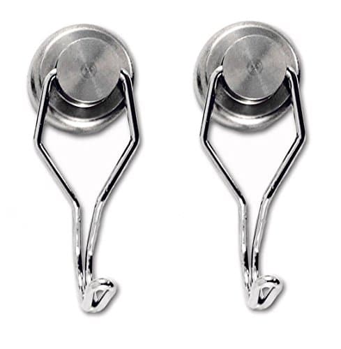 NSpole Strong Neodymium Swivel Magnetic Hook Multi-purpose Magnet (65 Pounds 2 Pack)