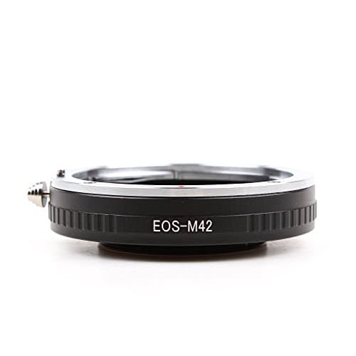 Macro Lens Adapter for Canon EOS EF Mount Lens to M42 Screw Mount Camera (Macro shooting)