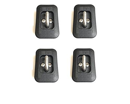 Towing PlanetTruck Bed Tie Downs Pickup Anchors Side Wall Loop Stake Pocket Side Hooks Rings 98-14 Ford F Series Ranger, 99-13 GMC Sierra, 95-18 Dodge RAM 2 Pair