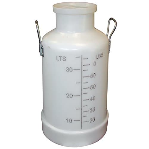 Coburn 80# (37 kg) Poly Bucket with Storage Lid &amp; 2 Handles