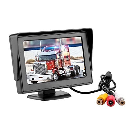 Car AV Display Universal 4.3‘’HD LCD TV Reversing Image DVD/Bus Small Monitor