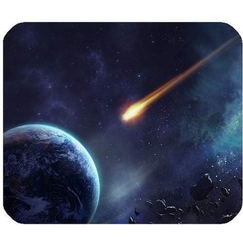 General meteor earth planet stone purple galaxy miracle wallpaper Customized Rectangle Mousepad