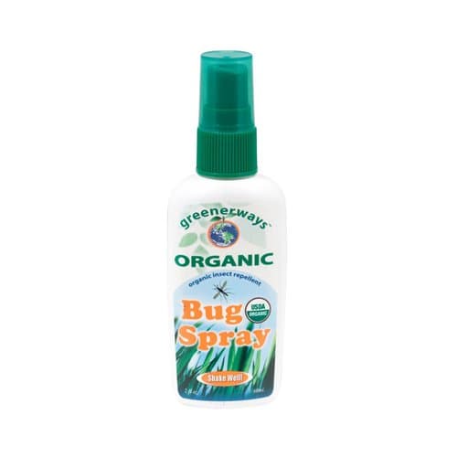 GREENERWAYS ORGANIC BUG SPRAY,OG2, 2 FZ