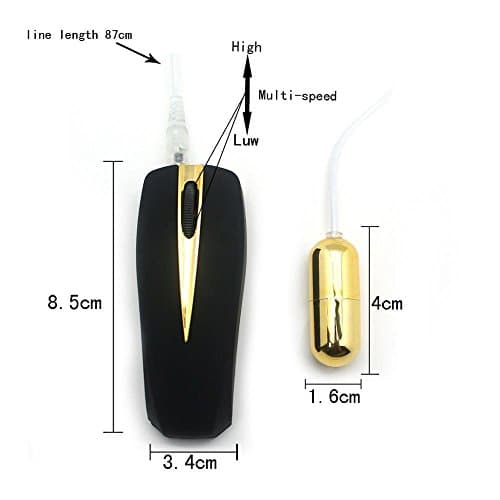 2019 Powerful Multi-Speed Vi-brating Egg Mini Bullet vibritor Vagenal Ball to-y for Women VaC-lit stimu-lator Body Masager Gold 1 pc