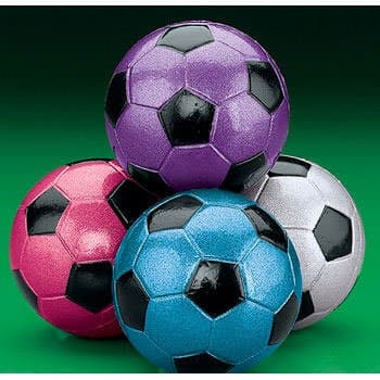 Metallic Soccer Ball Handballs