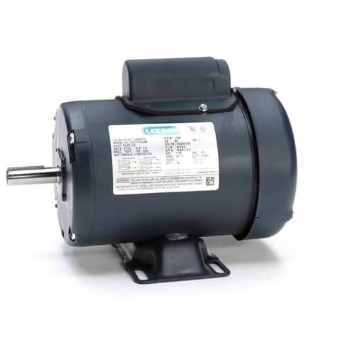Leeson Electric 102906.00 - General Purpose Motor - 1 ph, 1/2 hp, 1800 rpm, 115/208-230 V, S56 Frame, Totally Enclosed Fan Cooled Enclosure, 60 Hz, Rigid base Mount