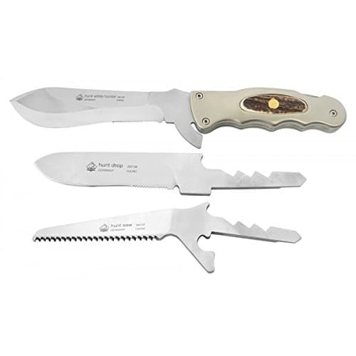 Puma Knives Germany Fixed Blade Hunting Knife Set w/3 Blades