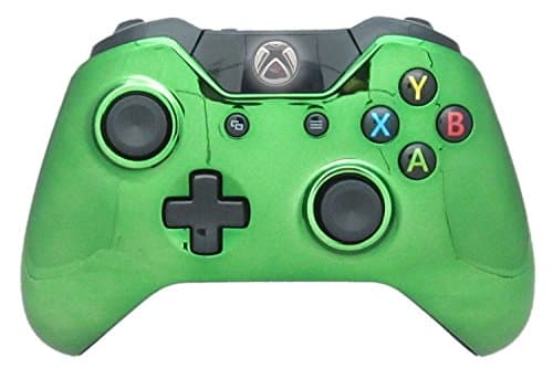 Modded Controller Chrome Green Mod Rapid Fire Controller for Xbox One and Tons More Features and Compatible With All Games 1 Advanced Warfare