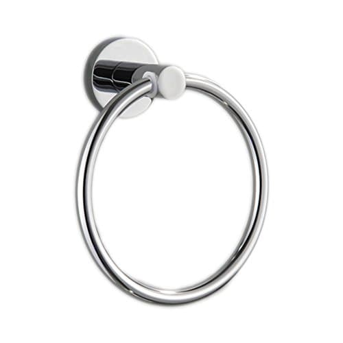 Stainless steel circular wall-mounted towel ring bracket bathroom hanger