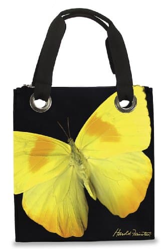 Harold Feinstein Yellow Butterfly Modern Medium Tote