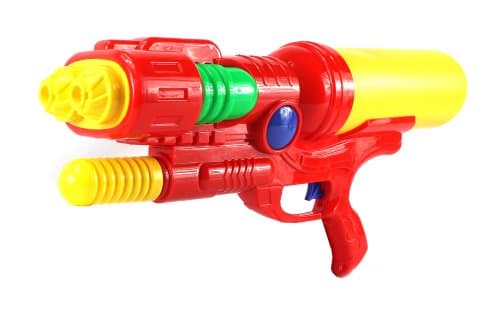 Aqua Blaster 363 Large Size Dual Nozzle Pressurized Pump Action Water Gun, Super Blaster Soaker (Colors May Vary)