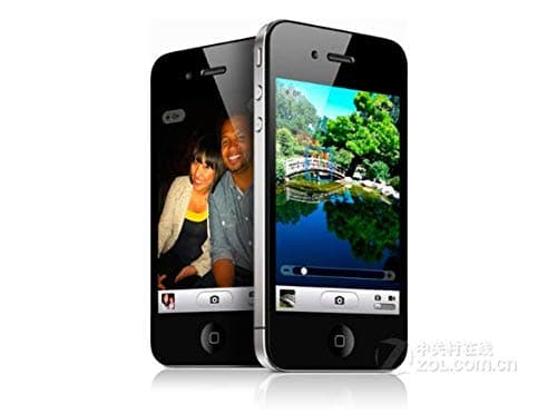 Original AppleiPhone Compatible Mobile Apple iPhone 4 8GB 16GB 32GB White Black (Black, 16GB)