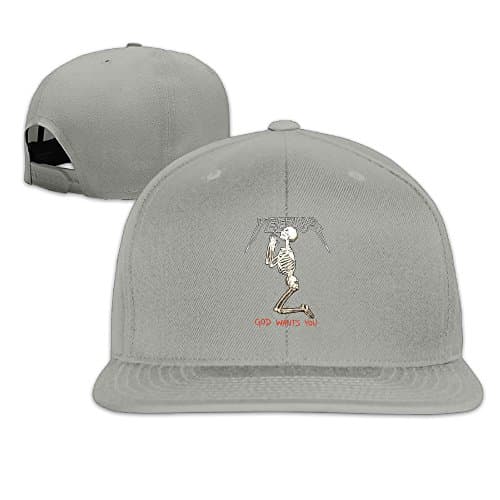 Kanye West-Yeezus Tour Merchandise Snapbacks Flat Cool Hat Hip Hop Unisex