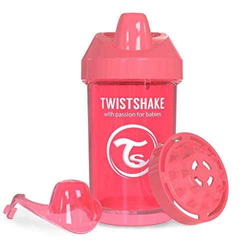 Twistshake Crawler Cup Peach 300ml / 10oz 8+m