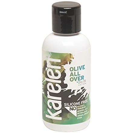 KARELEN DRY Body OIL 4 OZ -OLIVE