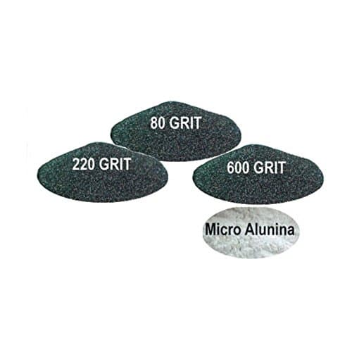 Abrasive 80, 220 and 600 Silicon Carbide Grit Kits