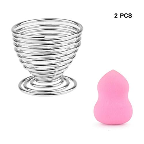 Beauty Makeup Sponge Holder Drying Rack and Powder Puff Set for Silicone Make Up Blender Puff Sponges Egg Dispay Storage Stand