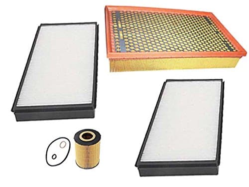 for BMW E-65 (12/05-08/06) Air Oil Cabin Filtration KIT (4 pcs) e66