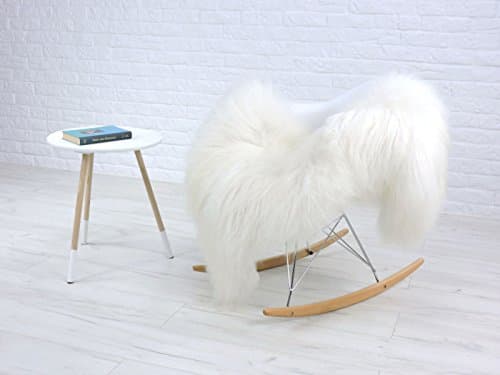 Genuine Icelandic single sheepskin rug i143
