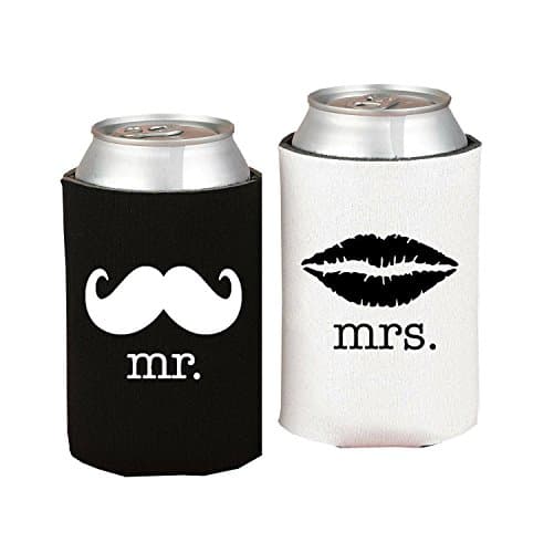 Mr. And Mrs. Can Coolers Gift Set