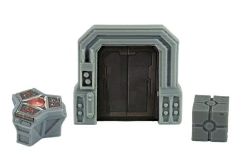 Star Wars Imperial Assault Custom Door Terminal & Crate Token 20 Piece Set By Loaded Dice Designs