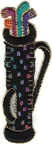 2pcs Rainbow Golf Bag Driver Clubs Embroidery Patch