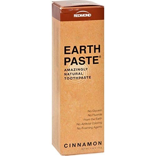 Redmond Earthpaste Cinnamon Amazingly Natural Toothpaste - 4 Ounce, 6 Pack