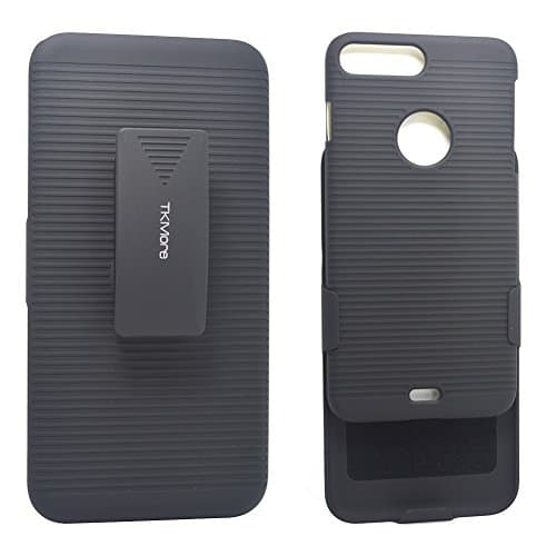 TKMore Belt Clip Case For iPhone 7Plus 5.5 inch iPhone 7+ Holster Hard Shell Color Black
