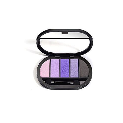 Shimmer Streamer Eyeshadow Palette 5 Color Pearl Matte Multi-color Eyeshadow Nudes 0.15 Ounce (3#)