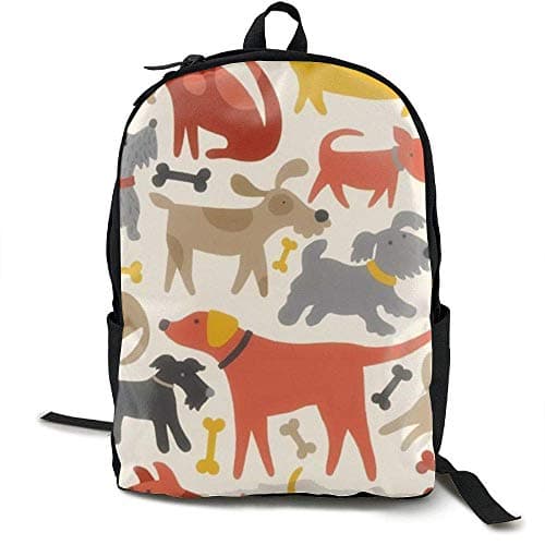 DKFDS Backpacks Dog Bones