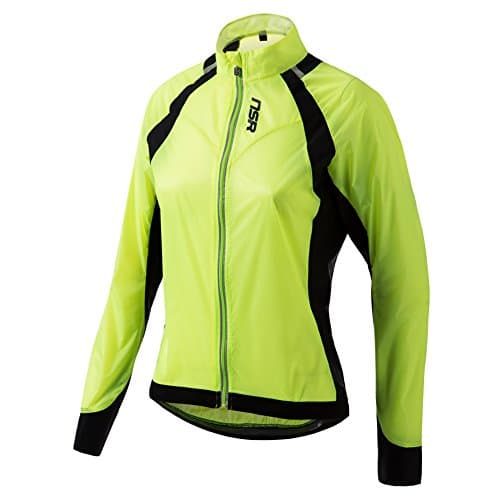 NSR Women's Flash Jacket, Large, Neon Yellow