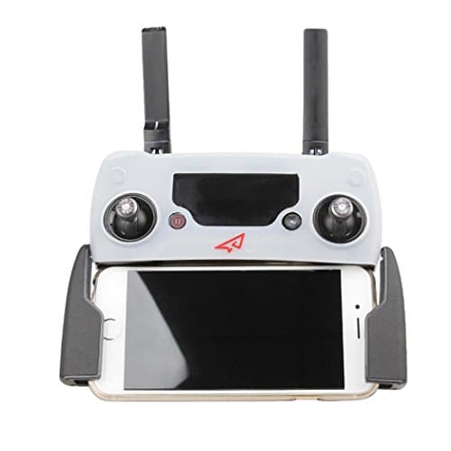 For DJI Mavic Pro Folding Drone, KOOZIMO Silicone Case Cover Controller Skin Protective White