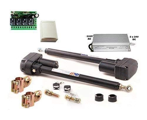 Barn Door Leaf Drive Set with 24 V Power Supply with Transformer