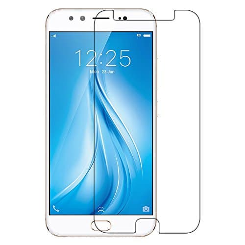 Vivo Y67 Screen Protector, Vivo V5S Screen Protector, Premium Tempered Glass Screen Protector Shield - HD Clarity, Scratch Resistant, Anti Fingerprint, Easy Installation