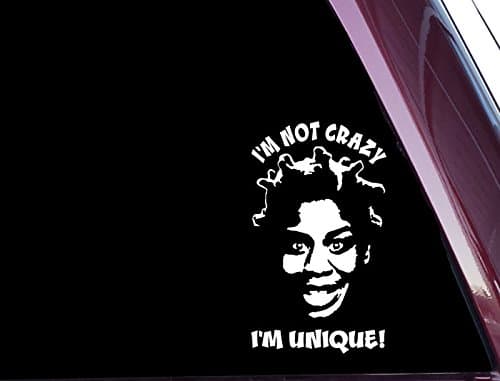 Crazy Eyes - Unique - Funny - High Quality Precision-Cut Vinyl Decal