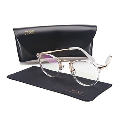 Eyewear Frames Eyeglasses Optical Frame Round Elegant Clear Lens Glasses For Women&Men