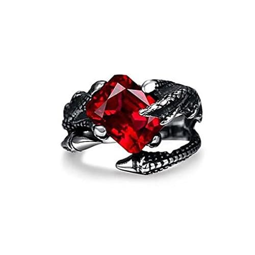 XIEXIE Unique Star celebrity men styles ring Skeleton Avatar big ring for men stainless steel ring , 10