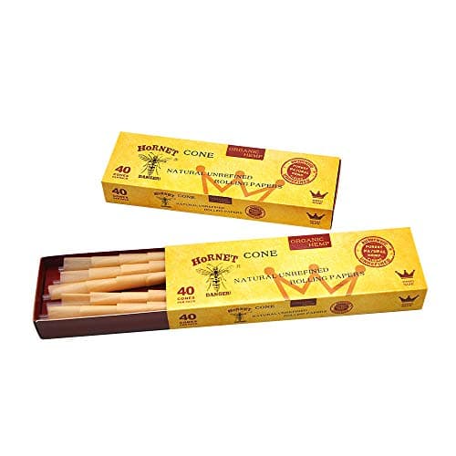 Hornet Rolling Paper Pre-Rolled Cones (2401-40)