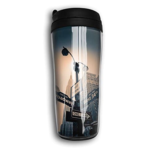 RESS TGR Guidepost Travel Coffee Mug Milk Coffee Cup Plastic Travel Mug,350ml