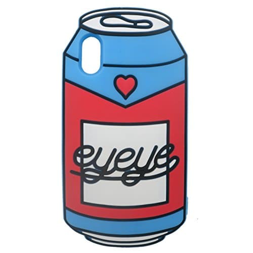 iPhone 7 Plus Case,ModeFan iPhone 8 Plus Soft Silicone Gel Cute Drink Cover Case Shockproof Anti-Scratch Ultra Protector Shell for iPhone 7 Plus/8 Plus