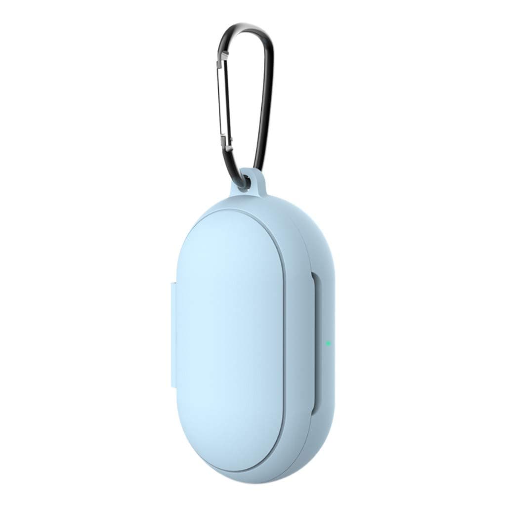 salaheiyodd Silicone Case Cover for Samsung Galaxy Buds Plus 2020, Anti-Shock Flexible Silicone Full Protective Cover Case with Keychain for Galaxy Buds Plus, Support Wireless Charging