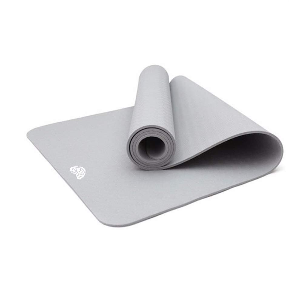 PUREish Yoga Mat Extra Thick Non Slip for All Types of Yoga - Eco Friendly Workout Mat for Home and Gym. Textured Non Slip Surface Yoga Mat