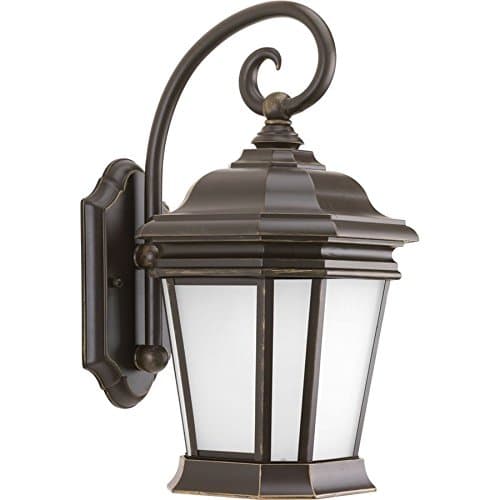 Progress Lighting Crawford 1-Light Wall Lantern in Oil Rubbed Bronze - P5686-108 ;(supply#: shop_freely_180371014117245