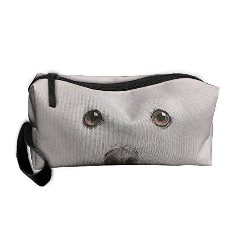 Bichon Frise Face Pouches - Compact Water-resistant Multi-purpose Tactical EDC Utility Gadget Gear Hanging Waist Bags