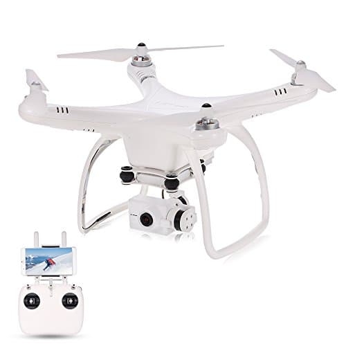 UPAIR One Plus Quadcopter Drone, Video Drone 4K HD, 5.8G Mobile App Version Wi-Fi Transmit Live Video, 2.4G Remote Controller, GPS Return to Home Function, Follow me, Auto Return, Altitude Hold