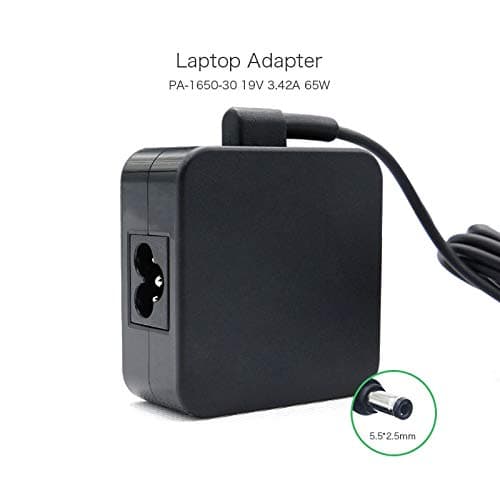 szhyon 100% Original 19V 3.42A 65W 5.5 * 2.5mm Laptop AC Adapter compatible with ASUS VivoBook S500 S550 S500CA EXA1203YH ADP-65GD B Ultrabook Series