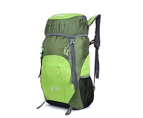 Yishower Large 45l Lightweight Travel Water Resistant Backpack/foldable &amp; Packable Hiking