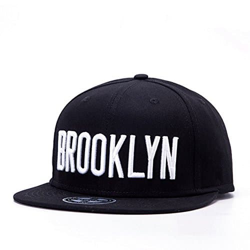 Sunlitro Unisex Flat Bill Hip Hop Hat Snapback Baseball Cap