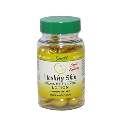 Healthy Skin Vitamin E &amp; Aloe Vera 40 Breakable Caps